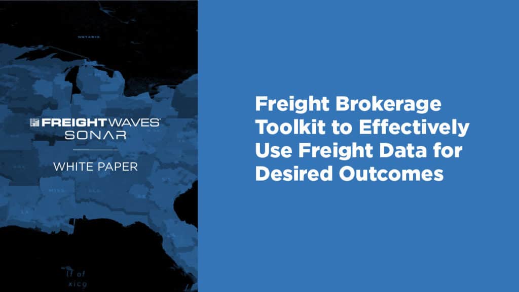 SONAR-White-Paper-freight brokerage toolkit